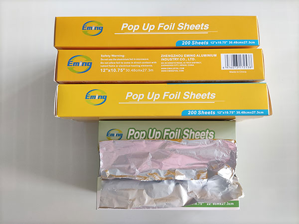 Vasconia Hojas Precortadas De Papel Aluminio 30 X 27 Cm, 200 Piezas