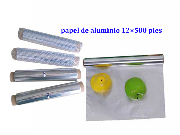 papel de aluminio precio 12 × 500